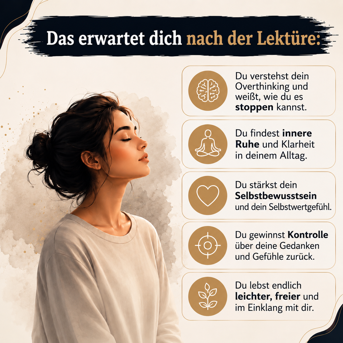 Ruhe im Kopf - Wie du Grübeln, Gedankenspiralen und mentale Unruhe beendest