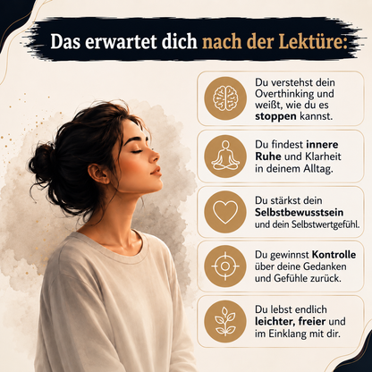 Ruhe im Kopf - Wie du Grübeln, Gedankenspiralen und mentale Unruhe beendest