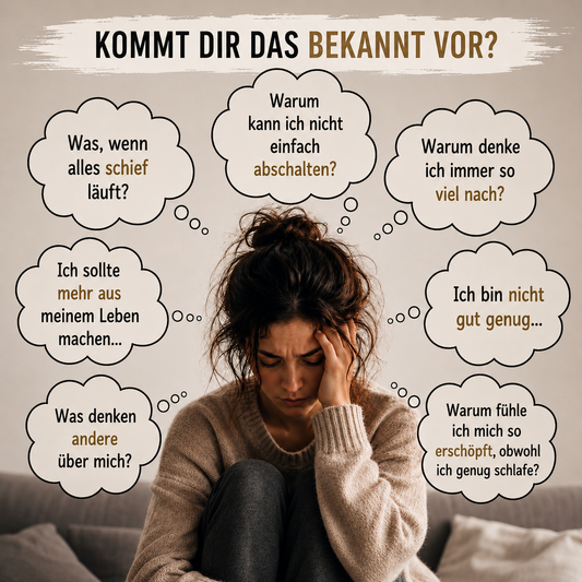 Ruhe im Kopf - Wie du Grübeln, Gedankenspiralen und mentale Unruhe beendest